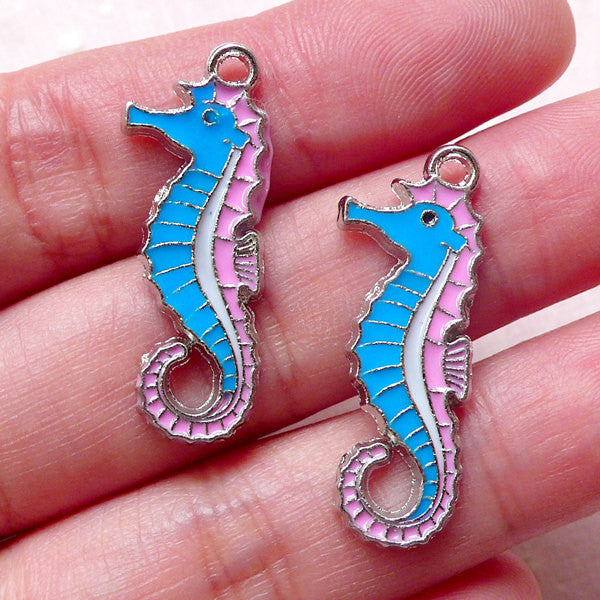 20Pcs Ocean Charms For Bracelets, Bulk Fish Pendant For Beach Jewelry Making