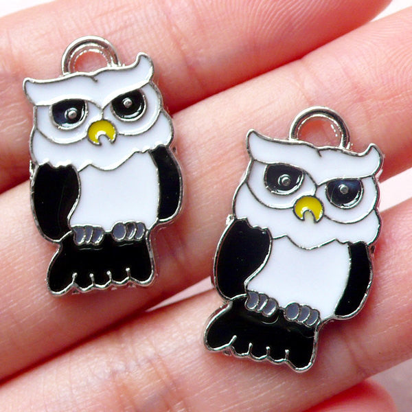 Owl Charm Keychain