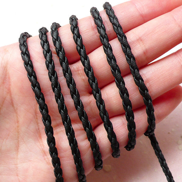 How to Make a Round Braided Leather Bracelet