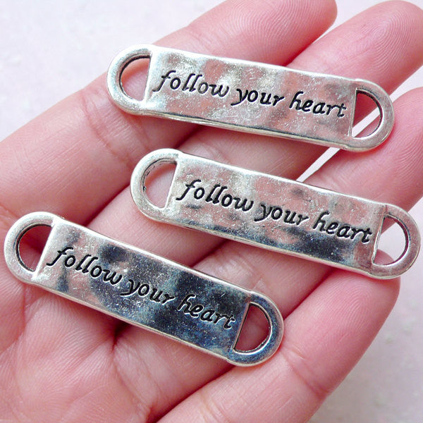 Follow Your heart Bracelet, Heart Charm Bracelet
