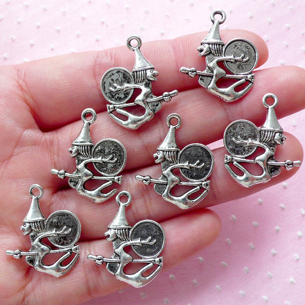 Halloween Charms Jewelry Making, Witches Charm Jewelry Making