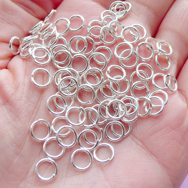 Stainless Steel Open Jump Rings Necklace Connector Ring Gold Jewelry Making  100s