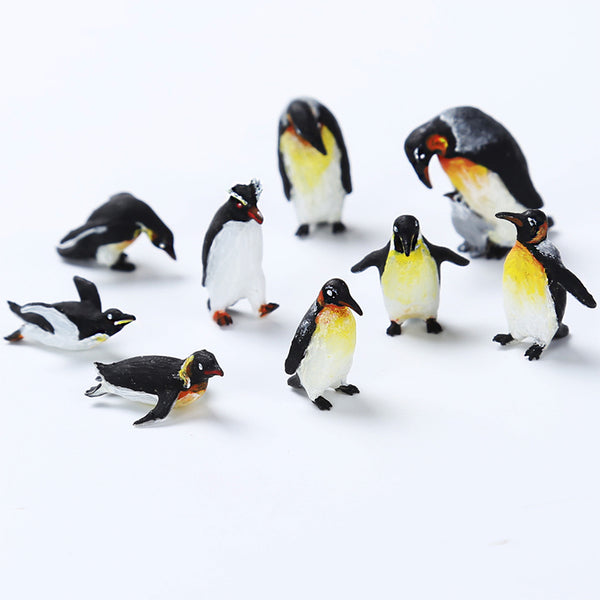 Small plastic hot sale penguin figurines