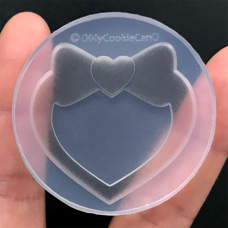 Pendant Resin Molds Heart-shaped Kawaii Silicone Mold Epoxy 