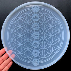 Sacred Geometry Silicone Mold Set - Flower of life, Metatron
