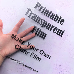 Clear Transparency Prints - Poster Print Shop
