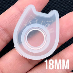 Kitty Ears Silicone Ring Mold, Kawaii Ring Mould, Flexible Resin Ring Mold  in Kitty Ear Shape, Animal Jewellery Making, Epoxy Resin Jewelry Silicone  Mold, Resin Craft