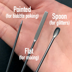  11 Pcs Silicone Resin Mold Tools Set Stirring Needle