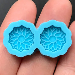 Silicone Mold of Peony, Style 2, Small, 1.7 Cm, H:1.5 Cm, Modeling Tool for  Accessories, Jewelry, Home Decor, Shape for Polymer Clay 