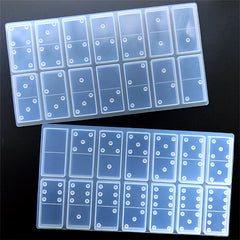 solacol Silicone Molds for Resin Casting Domino Molds for Resin Casting,  Resin Domino Set, Domino and Domino Box for Diy Personalized Dominoes,  Dominoes Game Silicone Molds Set 