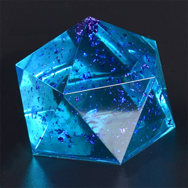 Pentagon Pyramid Silicone Mold | 3D Geometry Mould | Epoxy Resin Art S ...