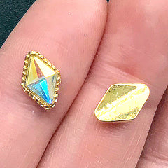 2pcs Craft Gemstone Acrylic Flatback Rhinestones Jewels For Crafting  Embellishments Gems Creative Diy Handmade Gem Sticker