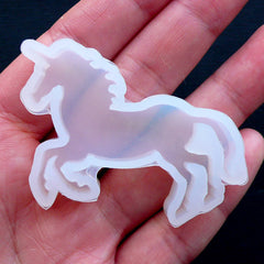 3d Unicorn Mold Silicone Animal Horse Mould Diy Epoxy Resin - Temu