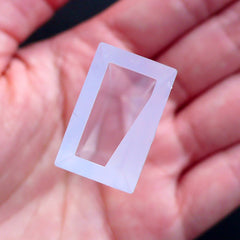 Resin Pendant Mold | Irregular Faceted Rectangular Silicone Mold | Clear  Resin Jewelry Mold | Modern Geometric Jewellery Making | Flexible Epoxy  Resin