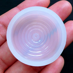 Water Ripple Mold in Round Shape  Circle Silicone Mold with Water