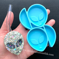 DM249 Bow Crown Diamond Flower Shape Straw Topper Resin Molds DIY Straw  Topper Attachment Stampo Silicone Molde Resina Epoxi