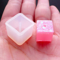 RESIN Square BEAD MOLD, Silicone Mold to Make 12mm Square Rectangular  Beads, Reusable, Tol0872 