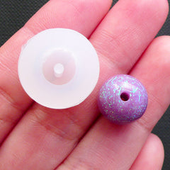 16mm Round Ball Bead Silicone Mold (6 Cavity)