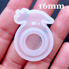 Resin Jewelry Mold, Faceted Chunky Ring Silicone Mould
