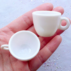 Miniature Coffee Cup in 1:3 Scale, Dollhouse Teacup