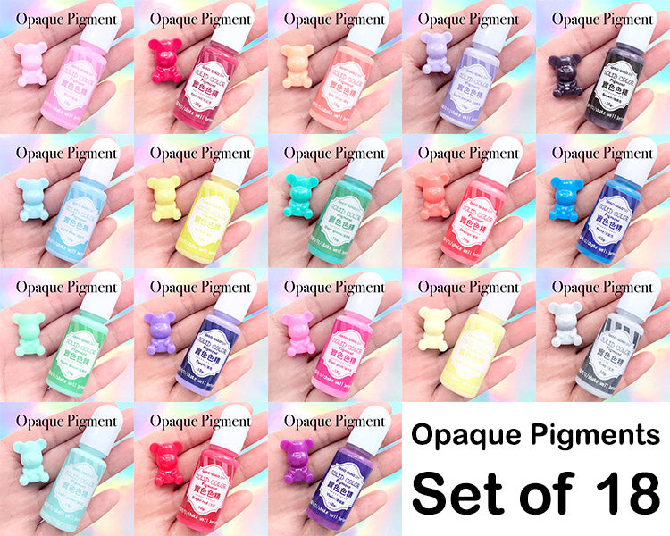 Opaque Dye for Resin Art, UV Resin Colorant, AB Resin Pigment, Epox, MiniatureSweet, Kawaii Resin Crafts, Decoden Cabochons Supplies