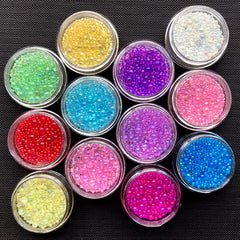 CLEARANCE Iridescent Mica Flakes, Irregular Confetti Glitter, Hologr, MiniatureSweet, Kawaii Resin Crafts, Decoden Cabochons Supplies