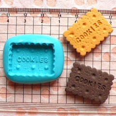 Mini Kawaii Waffle Silicone Mold/Mould (21mm) for Crafts, Jewelry,  Scrapbooking ( resin, pmc, Sculpey III, Fimo and Premo Clay) (154)