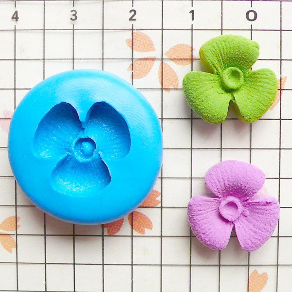 Flower Mold 15mm Flexible Silicone Mold Mini Cupcake Topper Flower Jew, MiniatureSweet, Kawaii Resin Crafts, Decoden Cabochons Supplies