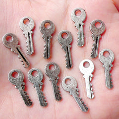Clearance Wind Up Key Charms | Clockwork Toy Key Pendant | Vintage Clock Key Charm | Steampunk Gear Charm | Industrial Jewellery | Assemblage Jewelry