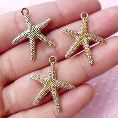 Starfish Zipper Pull, Faux Pearls Zipper Pull, Starfish Purse