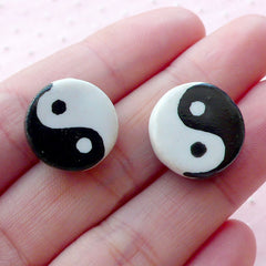 Yin yang Eye Balls spacer High quality spacers for bracelets,sold per piece